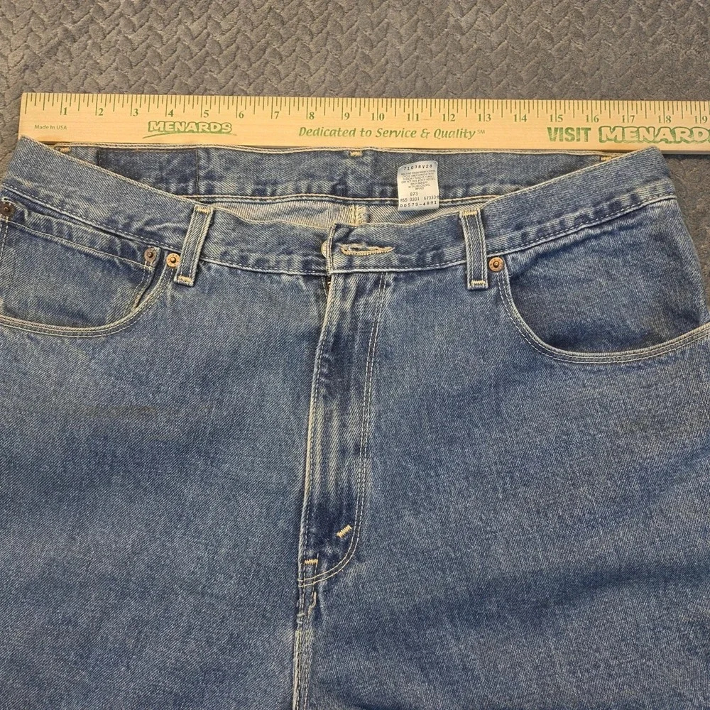 Vintage Y2K Levi's 579 Baggy Fit Jeans Mens 36x30 Blue Skater Wide Leg 2001